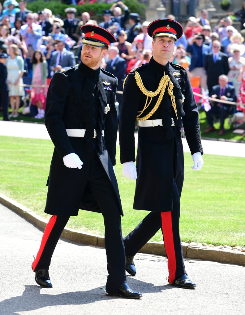 Prince William Wore the Same Uniform as Harry, but This Time Around, He Wore the Gold Aiguillettes