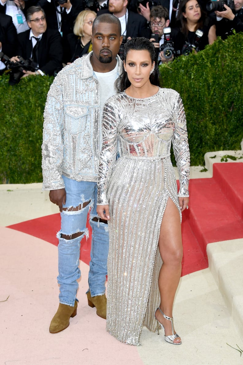 Kanye West and Kim Kardashian — 2016