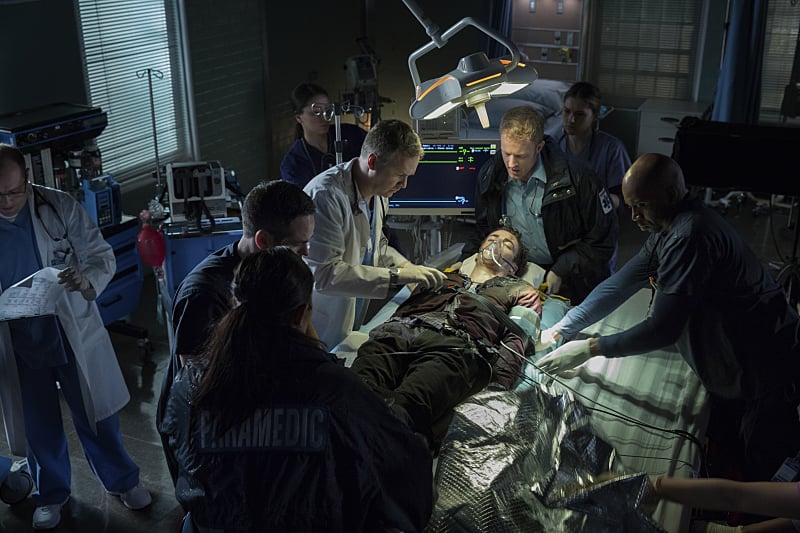 Barry undergoes surgery in the first episode.
