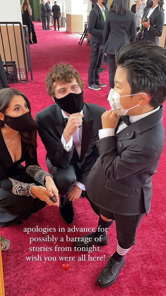 Alan Kim at the Oscars 2021
