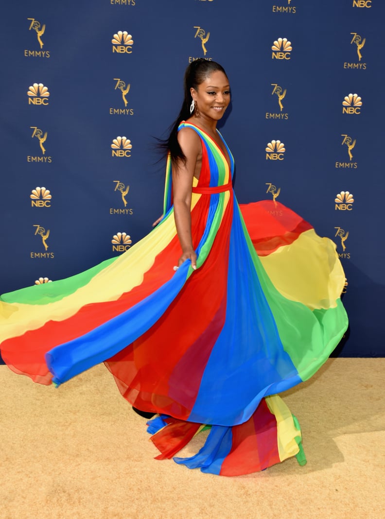 Tiffany Haddish Was Rainbow Bright at the Emmys