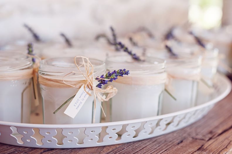 Lavender Candle Favors