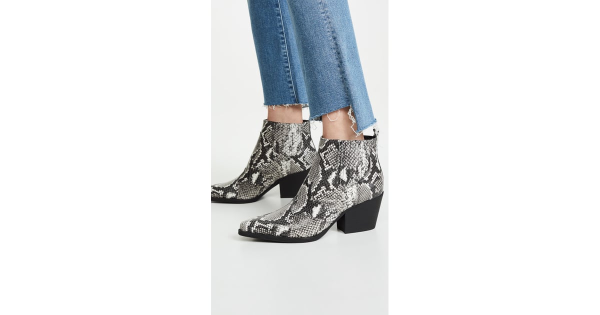 sam edelman winona bootie snakeskin