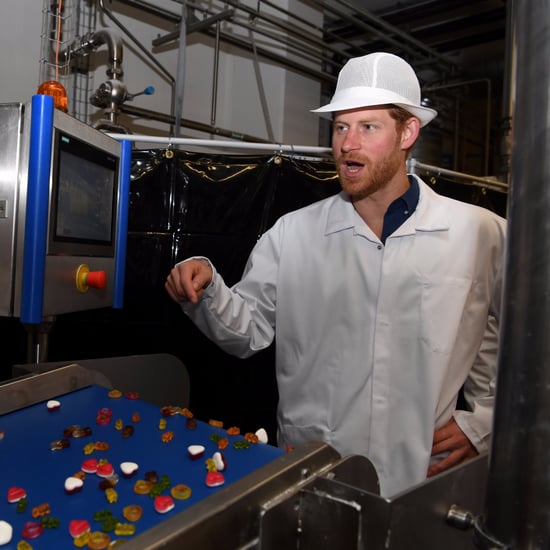 Prince Harry Visiting the Haribo Factory in Castleford 2017