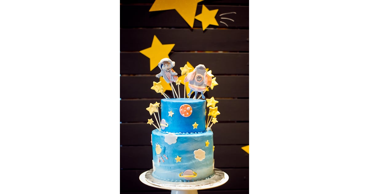 Space Cake Space Baby Shower Ideas Popsugar Family Photo 5