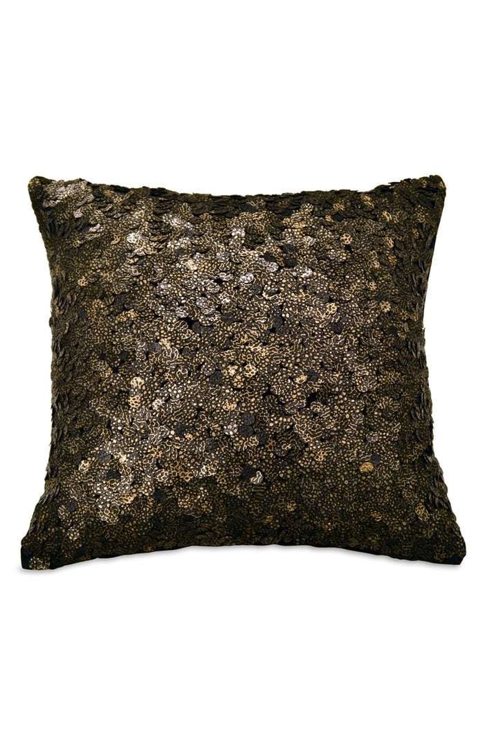 Donna Karan Collection Sequin Pillow (150) Glitter Home Decor