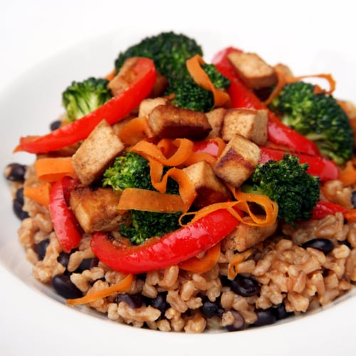 MapleCumin Tofu With Farro Recipe POPSUGAR Fitness Australia