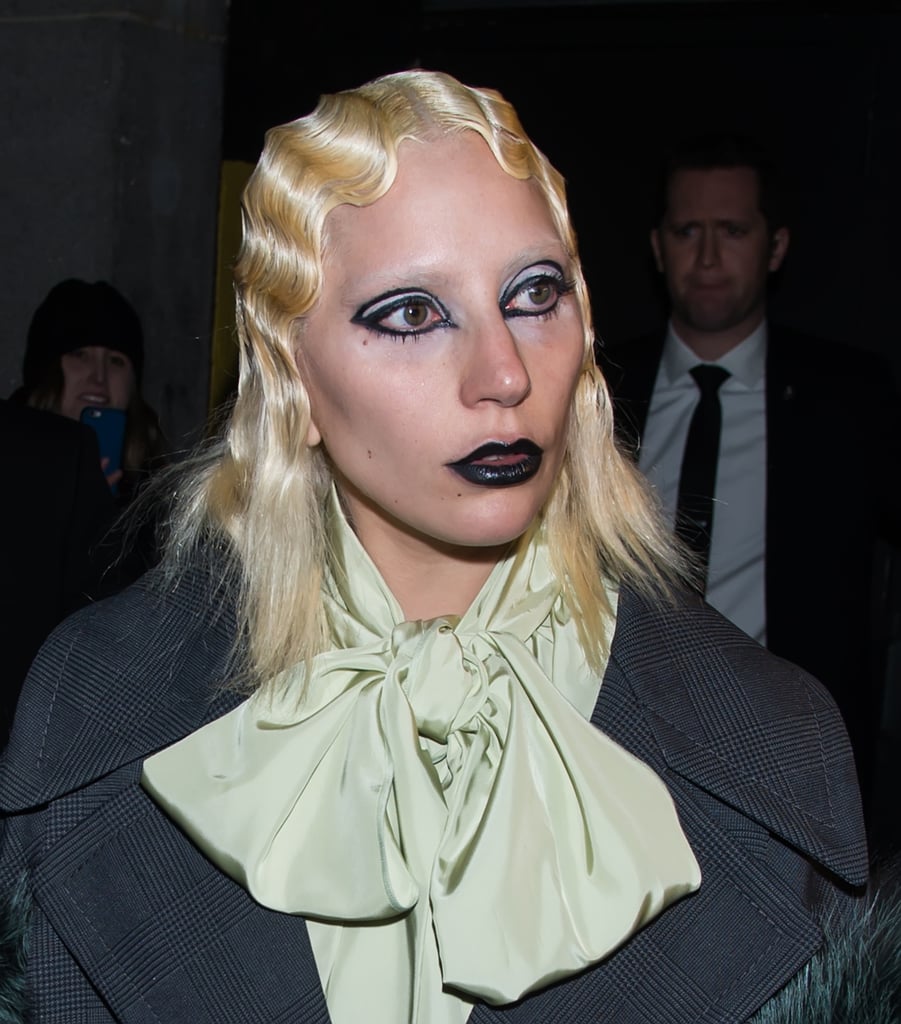 Lady Gaga's Hair and Makeup at Marc Jacobs Fall 2016