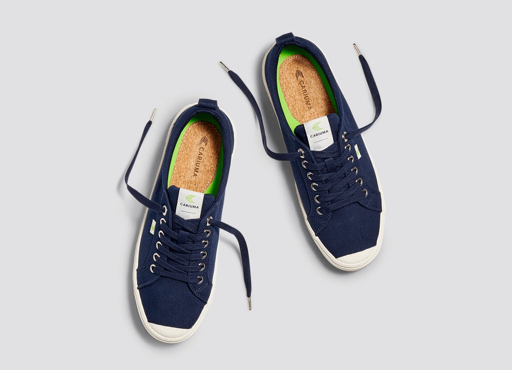 Cariuma OCA Low Navy Canvas Sneakers