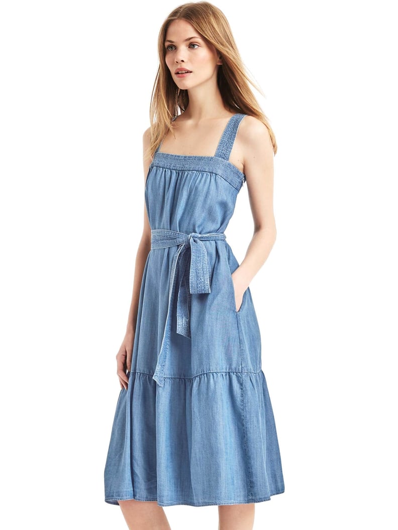Gap TENCEL Tier Midi Dress