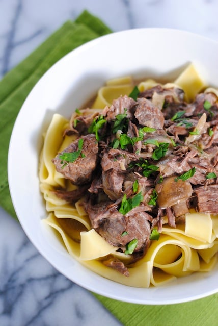 Beef Stroganoff