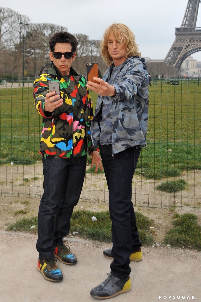 Ben Stiller and Owen Wilson Acting Like Zoolander in Paris