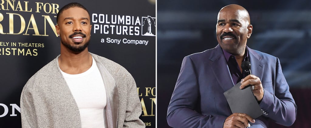 Steve Harvey Has 1 Question For Michael B. Jordan: "Do You Love Lori Harvey?"