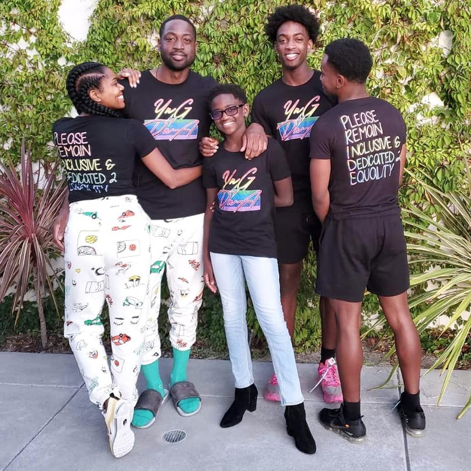 Dwyane Wade's Son Zaire Showers Zaya With Love After Coming Out