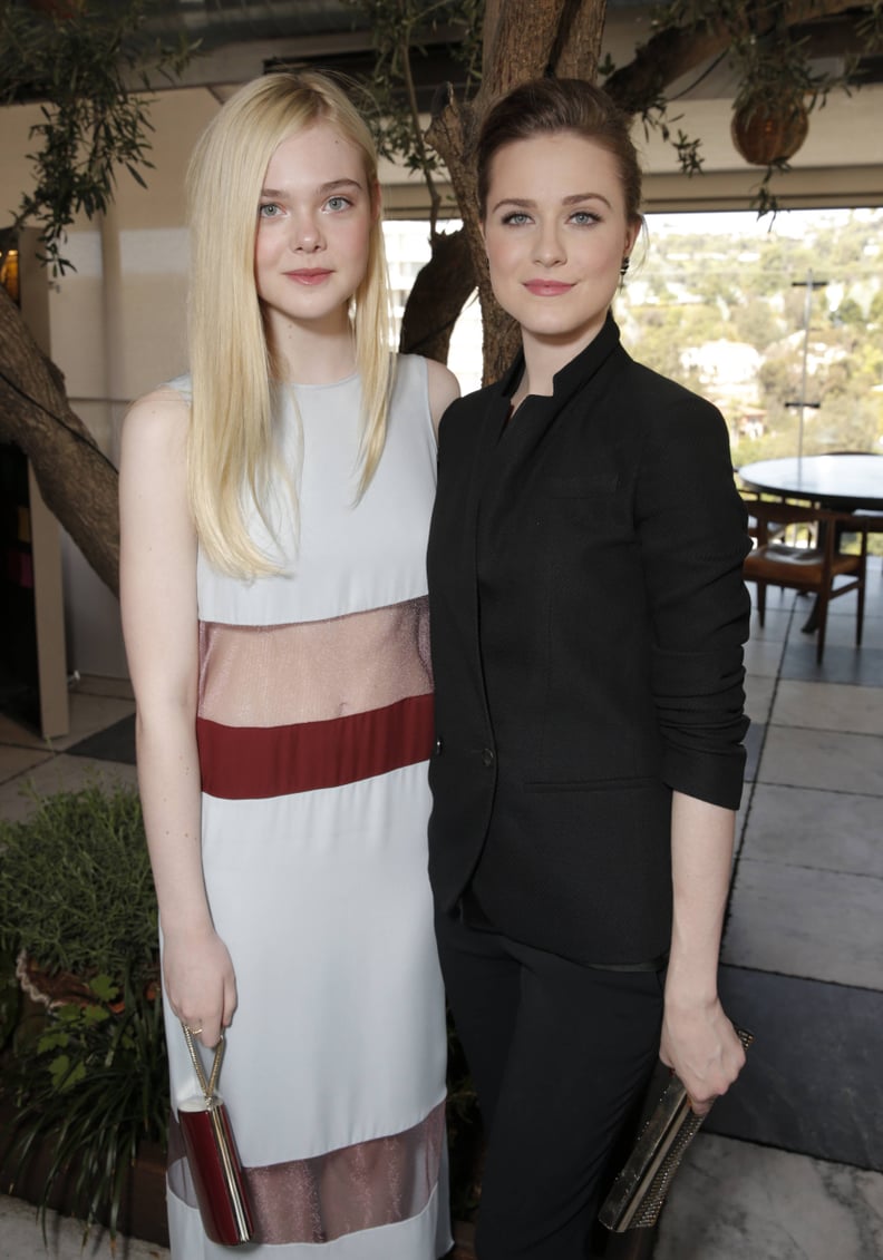 Elle Fanning and Evan Rachel Wood