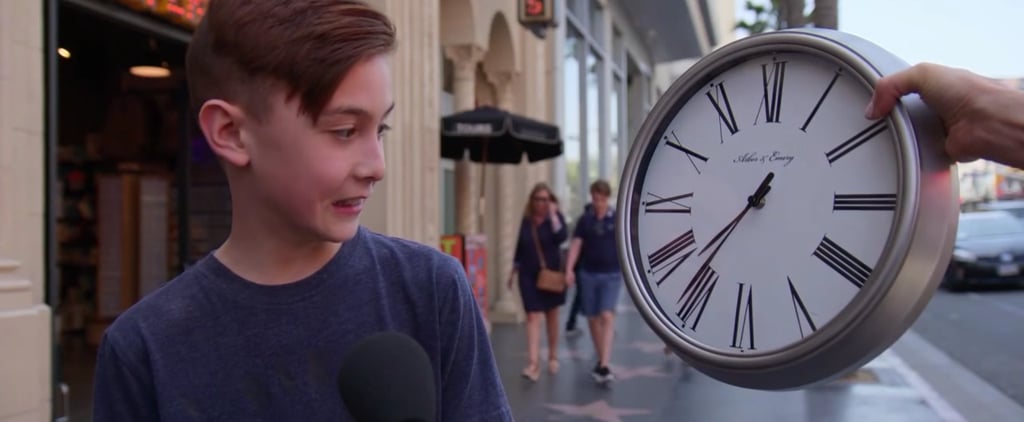 Jimmy Kimmel Video Asking Kids to Tell Time