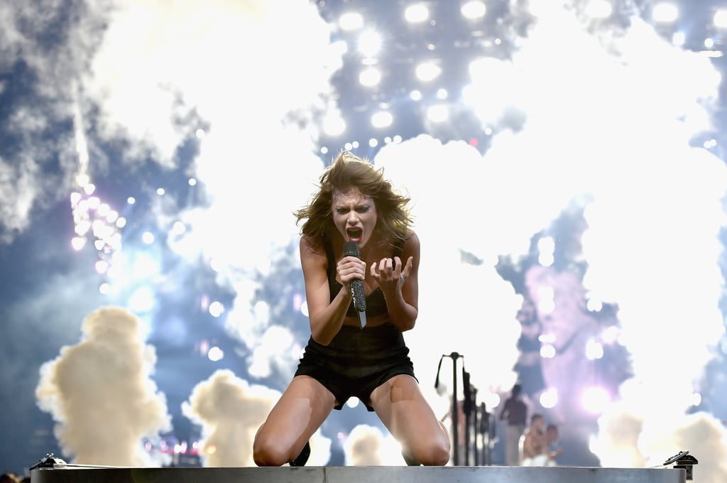 Steven Tyler on Stage With Taylor Swift