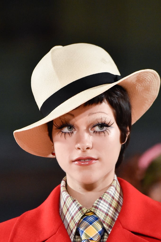 A Hat on the Marc Jacobs Runway During New York Fashion Week