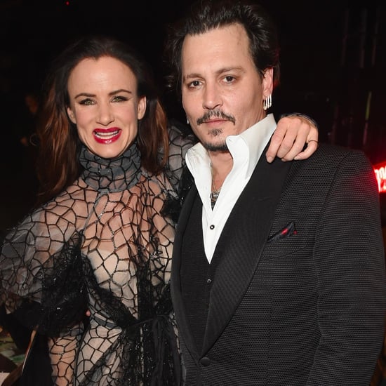 Johnny Depp and Juliette Lewis at Art of Elysium Gala 2016