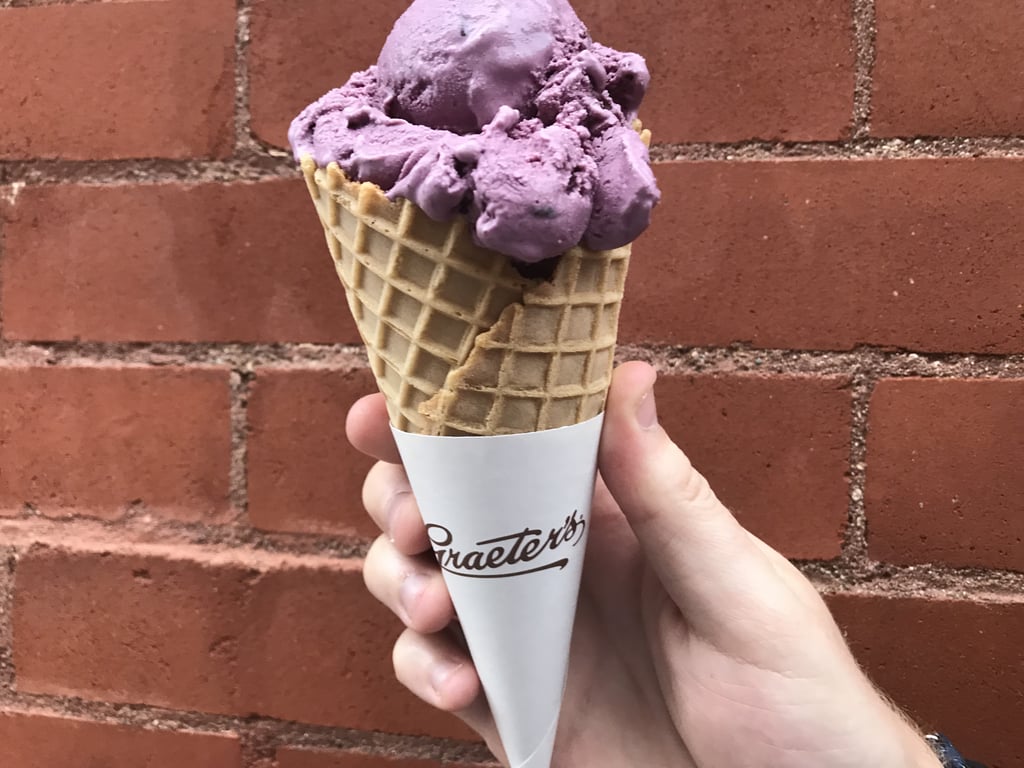 Black Raspberry Chocolate Chip With a Twist at Graeter's