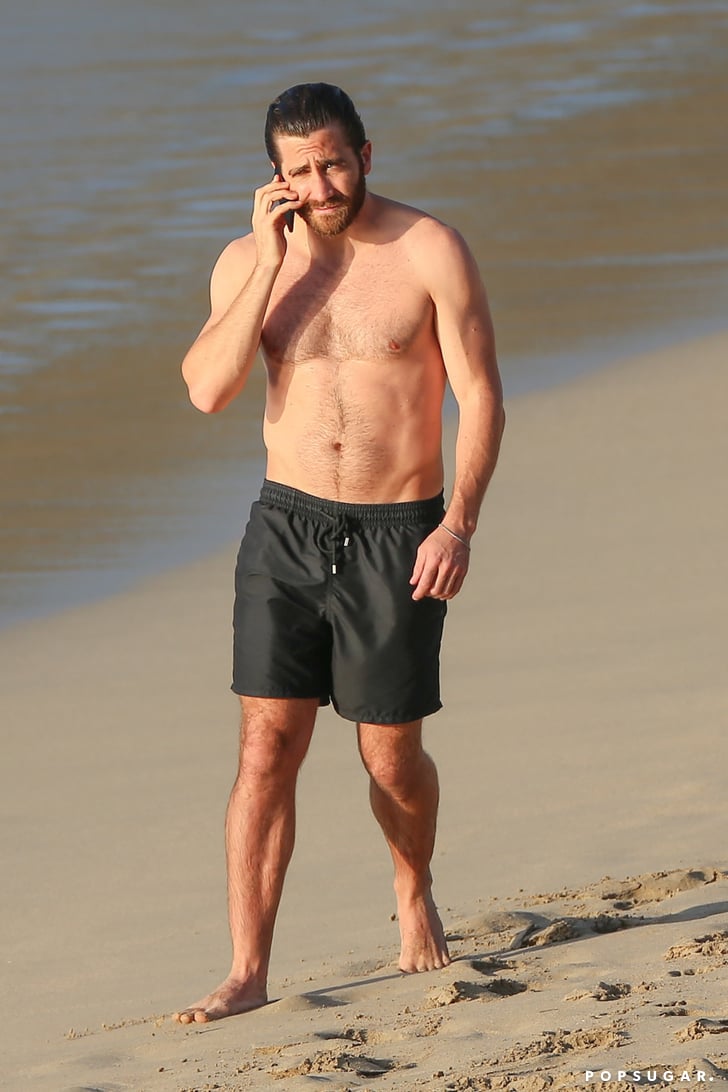 Jake Gyllenhaal Shirtless Pictures In St Barts January 2017 POPSUGAR Celebrity Photo 11
