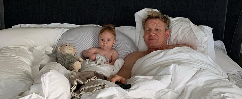 Gordon Ramsay Look-Alike Photo With Son Oscar