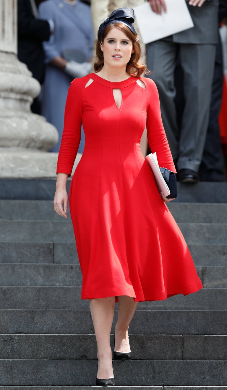 Princess Eugenie Knows How to Make a Peek-a-Boo Cutout Look Chic
