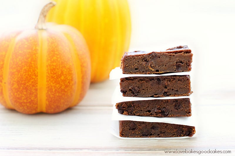 Pumpkin Brownies