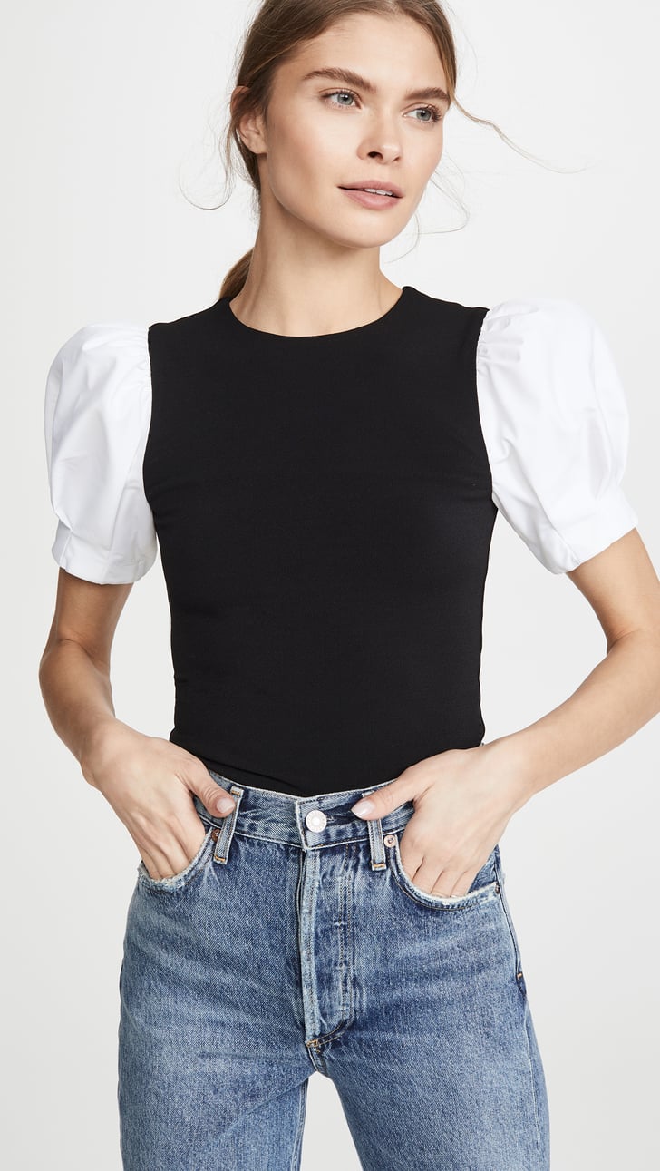 Alice + Olivia Aubrey Puff-Sleeve Top | Best Tops for Women 2020 ...