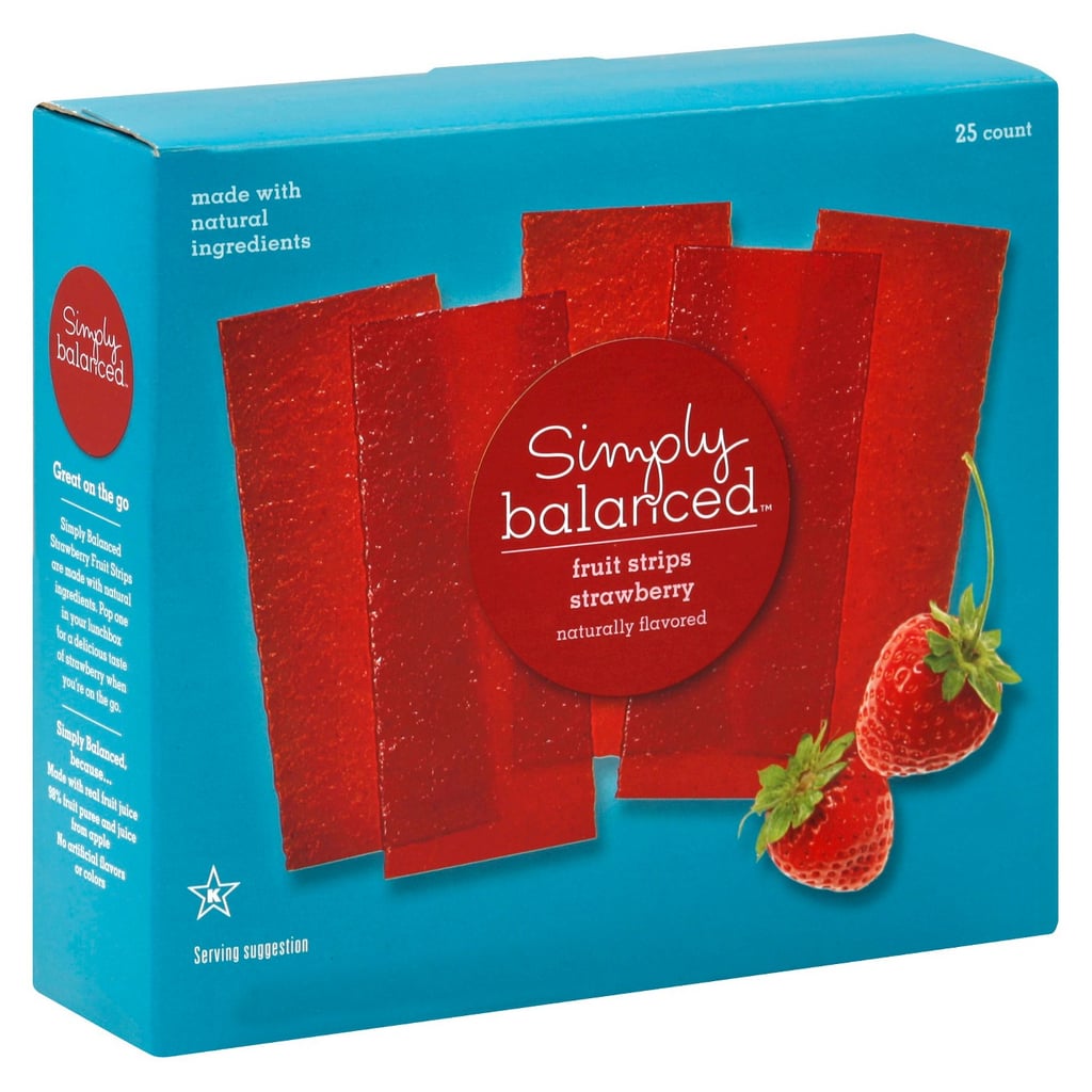 Simply Balanced Strawberry Fruit Strips Healthy LateNight Snacks