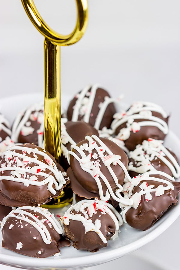 Peppermint Oreo Cookie Balls