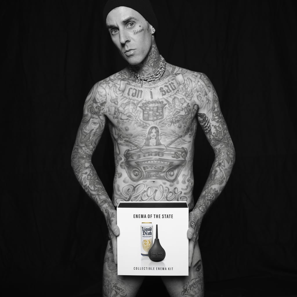 Travis Barker Says Using a Luxury Enema Kit Helped Him 
