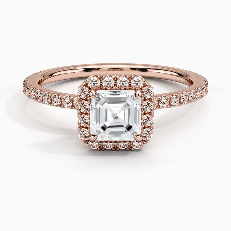 Brilliant Earth 14K Rose Gold Waverly Diamond Engagement Ring