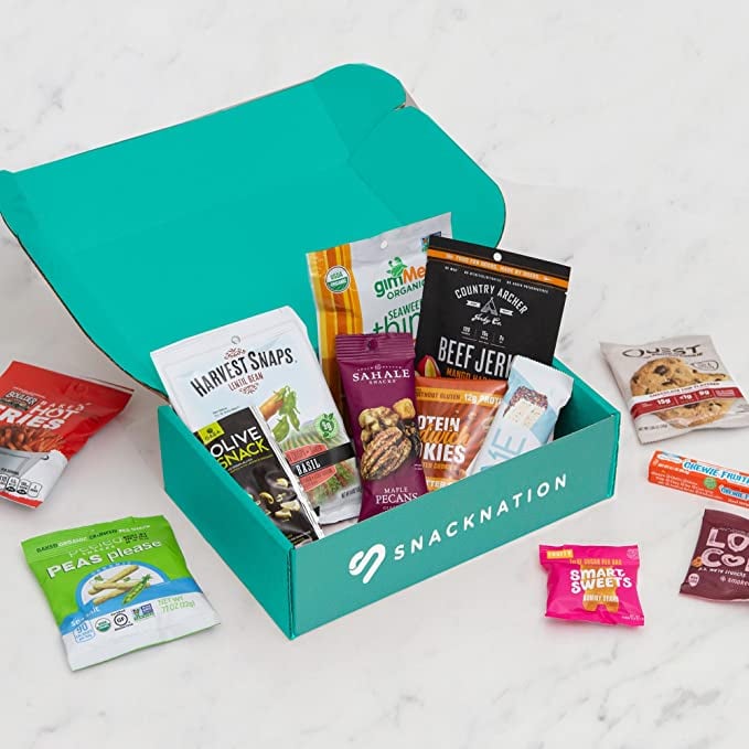 A Subscription Box For Foodies: SnackNation Ultra-Premium Healthy Snack Box Subscription