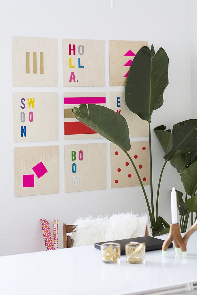 Wooden Wall Art DIY Home Gifts POPSUGAR Home Photo 12