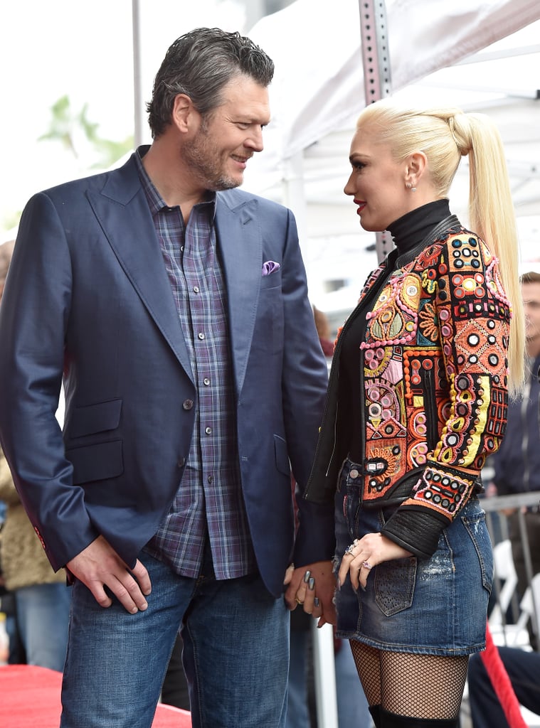 Cute Gwen Stefani and Blake Shelton Pictures