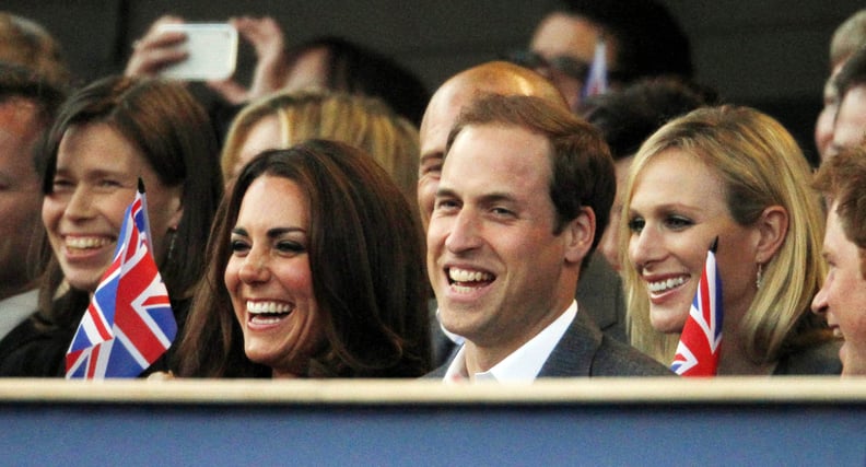 Kate, William, Zara, and Harry