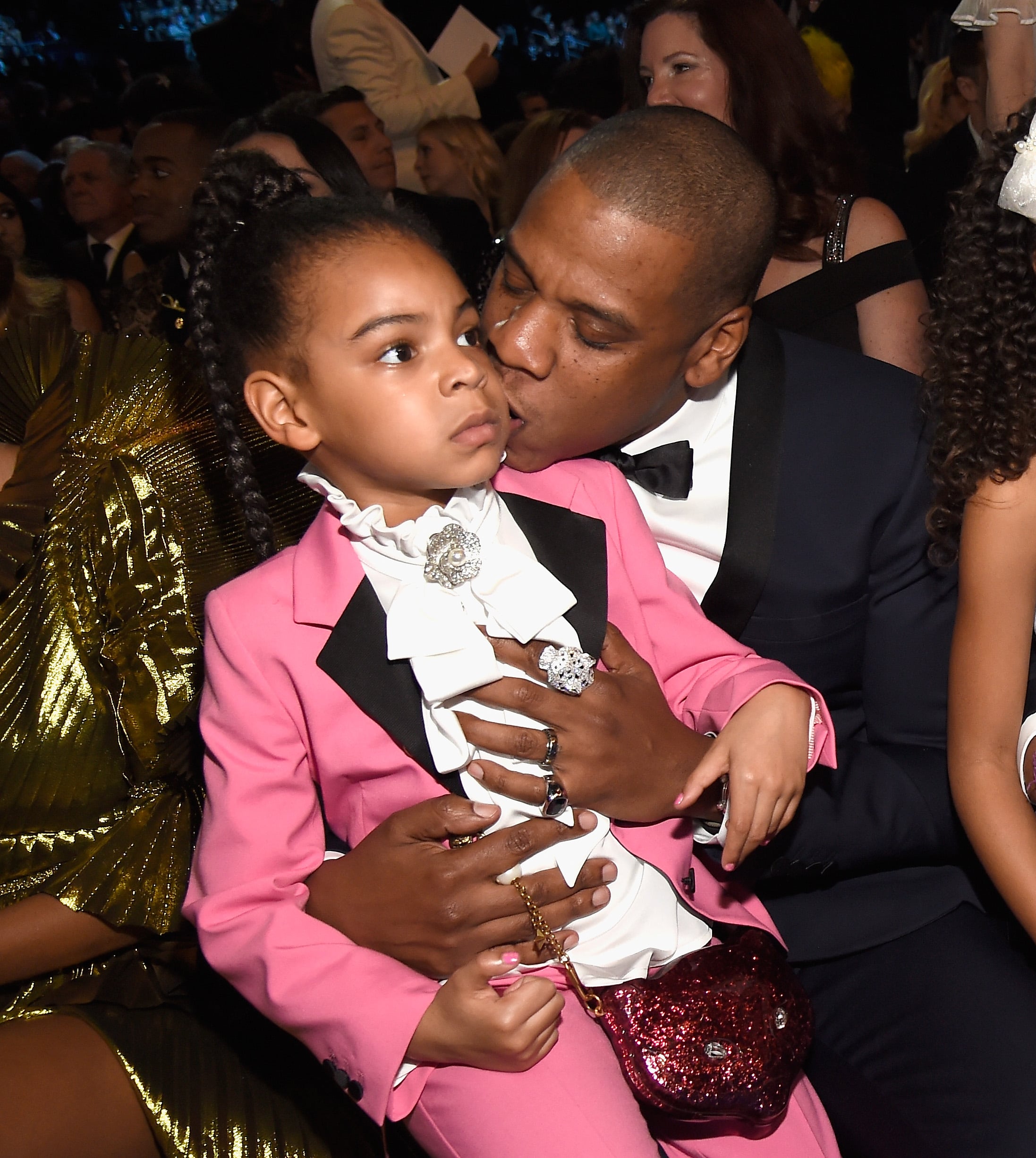 Blue Ivy Carter Wears Gucci Dress to All-Star Game