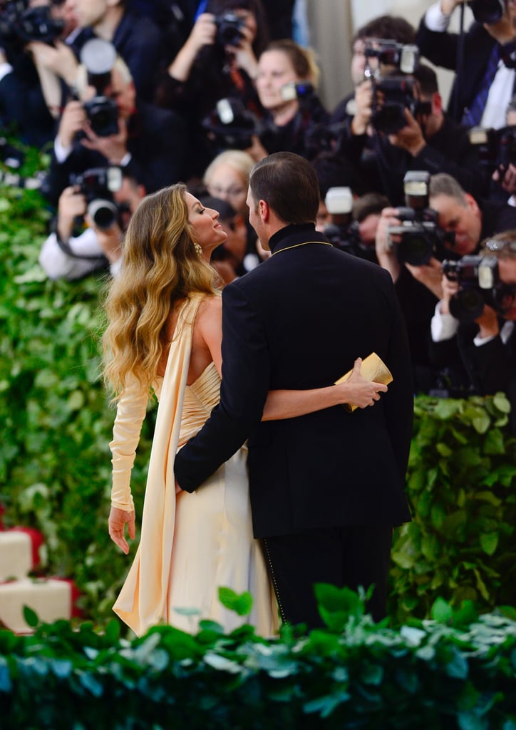 Gisele Bündchen and Tom Brady at the 2018 Met Gala