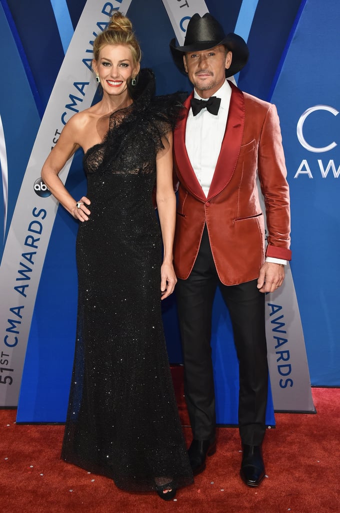 Faith Hill and Tim McGraw at the 2017 CMA Awards