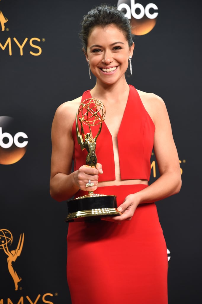 Resultado de imagen de Tatiana Maslany emmy 2016