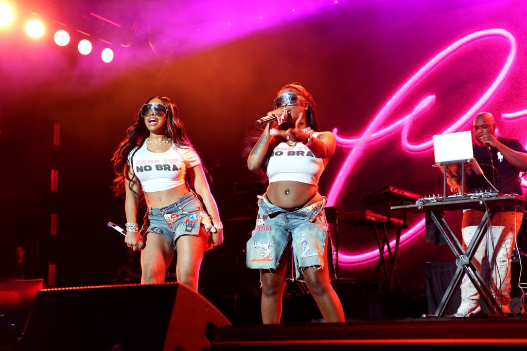 Yung Miami and JT of the City Girls at the 2022 Essence Festival of Culture