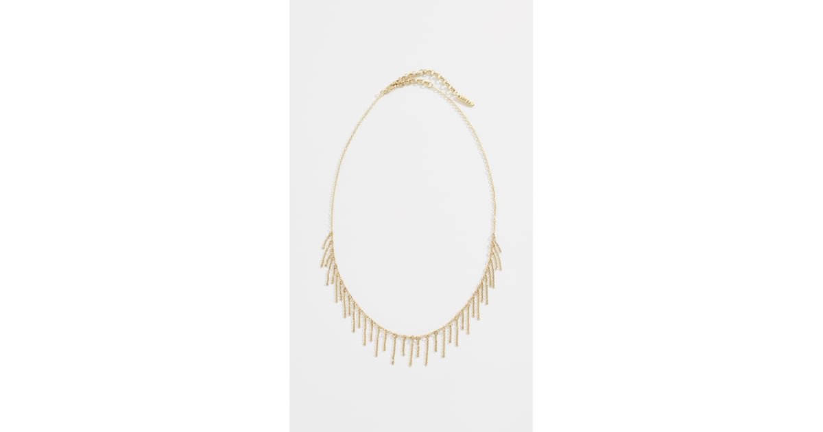 Luv Aj Chain Fringe Necklace Best Jewelry Under 100 POPSUGAR Fashion Photo 6
