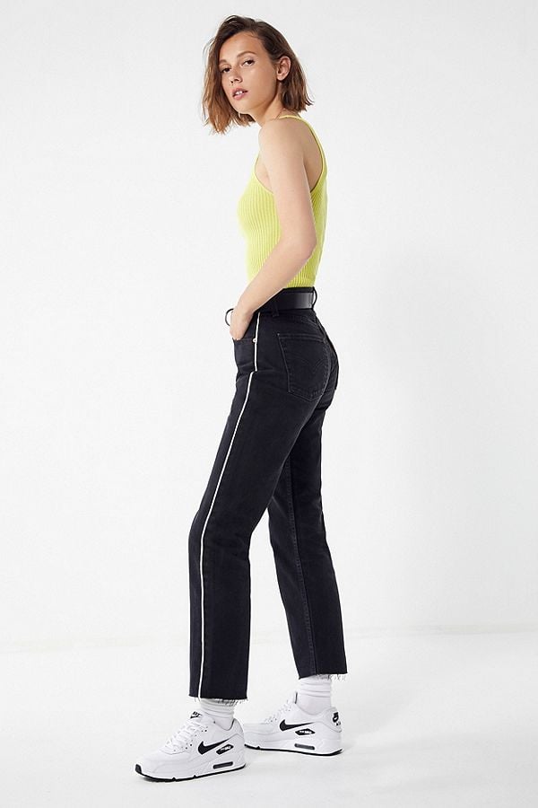 Levi's jeans with stripe sale down the side