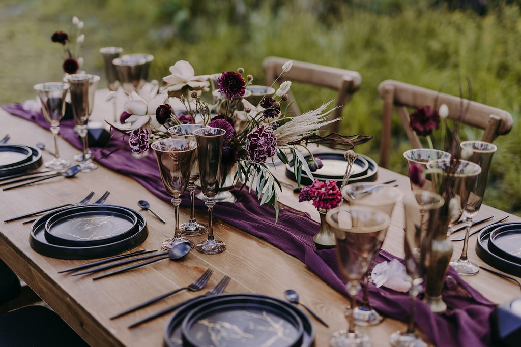 Witch-Inspired Halloween Wedding Shoot​