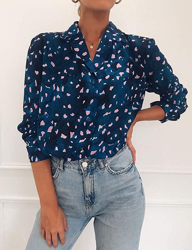 Tobrief Printed Blouse