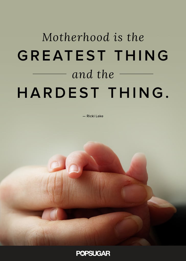 Beautiful Motherhood Quotes For Mothers Day