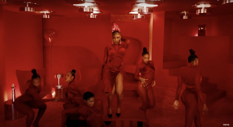 Normani's Avant-Garde Hair Accessory in the "Wild Side" Music Video