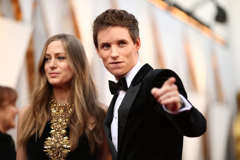 Hannah Bagshawe and Eddie Redmayne