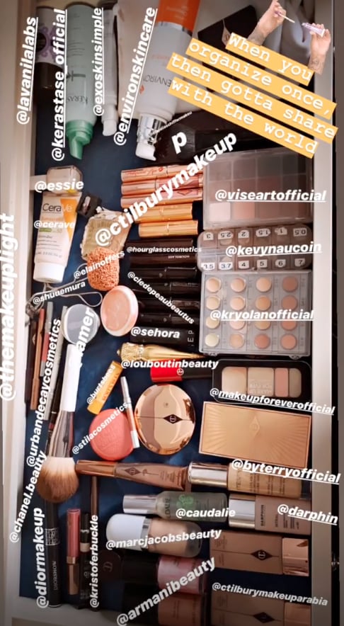 Blake Lively's Beauty Drawer on Instagram Stories